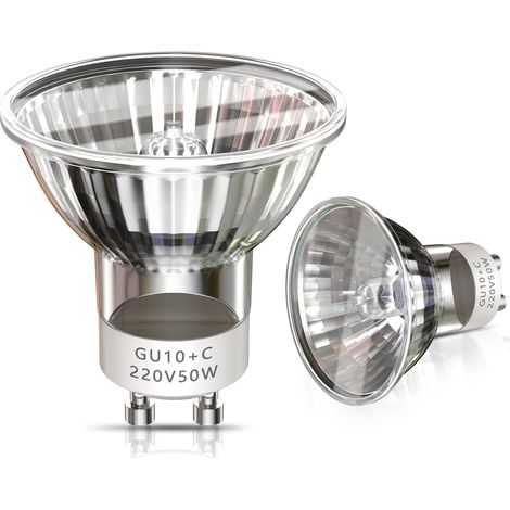 2 Stück 50 W Gu10 Halogenlampen, Halogen Mini Gu10 50 W Lavalampe, Halogenlampe, Reflektorlampe Für Lavalampe – 50 Mm