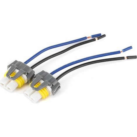 2 Stück H11/h8 Buchse Adapter Kabelbaum Buchse Stecker Für Nebelscheinwerfer