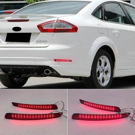 2 Stück Led-heckstoßstangenreflektor Für Ford Mondeo Fusion 4 (2011–2013), Bremslicht, Auto-styling, Signal-rücklicht