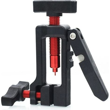 2 In 1 Fahrrad Hydraulische Scheibenbremse Öl Nadel Werkzeug Fahrer Schlauch Kabelschneider Zange Olive Stecker Einsatz Fitting Presse 1 Stück