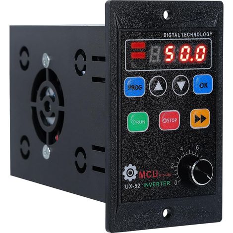 220-v-frequenzumrichter, 220-v-motordrehzahlregler, Einphasiger Eingang, Dreiphasiger Ausgang, Frequenzumrichter Zur Motordrehzahlregelung, 750 W