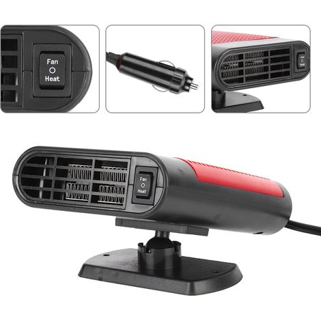 24v Tragbarer Auto-heizungs-kühlventilator Winter-windschutzscheiben-defroster-demister