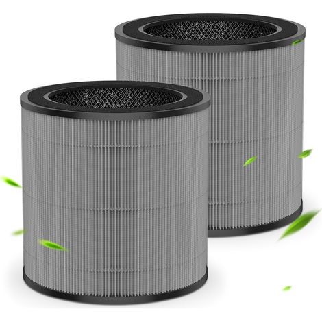 2er-pack Ersatzfilter Fy0910/30, Kompatibel Mit Philips Ersatzfilter Für Luftreiniger Der Serie 900 Ac0950/10 Und Ac0951/13, H13 Echter Hepa-kohlenstoff, Teilenummer: Fy0910/30