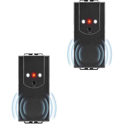 2er-pack Ultraschall-marderabwehrmittel Für Auto, Garage, Zuhause, Anti-marten, Wiesel, Füchse, Waschbären Und Nagetiere
