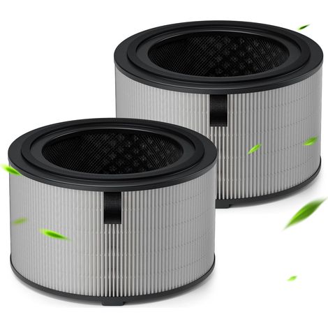 2er-set Ersatzfilter Fy3200, Fy4200, Kompatibel Mit Philips Ersatzfilter Für Luftreiniger Der Serien 3200, 4200, Ac3210/12, Ac3220/10, Ac4220/12 Und Ac4221, H13 Hepa Carbon