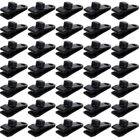 30er-pack Zeltplanen-clips, Verschlussklammern Für Markisen Und Schattenplanen, Camping Und Schwimmbad