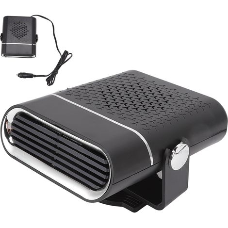 360 Grad Drehbare Autoheizung, Schnelle Erwärmung, Tragbarer Zigarettenanzünder, Defogger, Defroster Für Lkw, 24 V, Schwarz