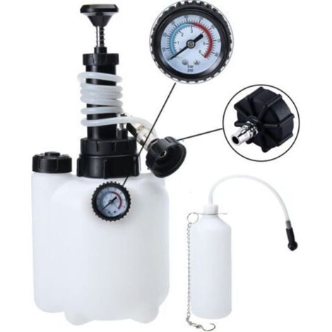 3l Auto-bremsflüssigkeits-entlüfter, Entlüftungs-bremsen-entlüfter, Universal-e20-adapter, Manuelles Bremsflüssigkeits-set