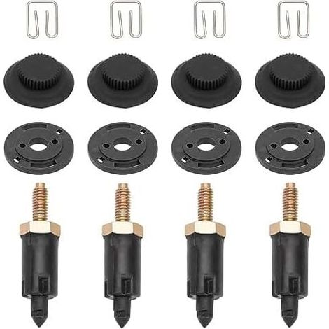 4 Satz Motorabdeckungsbefestigungen 2.0 Hdi Für Berlingo C4 C5 Xantia Xsara 206 306 307 406 607 806 Expert 0137f6 13711 Clips + Schrauben