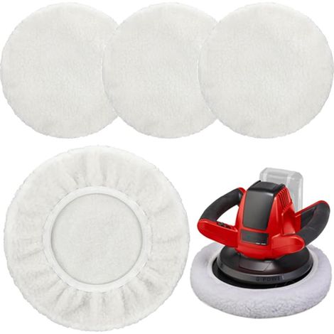 4 Stück Polierhaube, 220 Mm-250 Mm Auto-polierhaube, Polierpads, Polierpad, Polierhäute, Polierpads