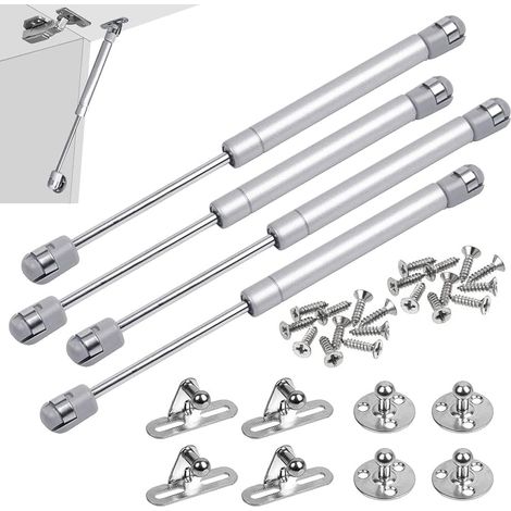 4 Stück Hydraulische Gasdruckfedern, Schrank-gasdruckfedern, Möbeltüren Zum Anheben Von Schranktüren, Dämpferscharniere, Länge 268 Mm, Fei Yu