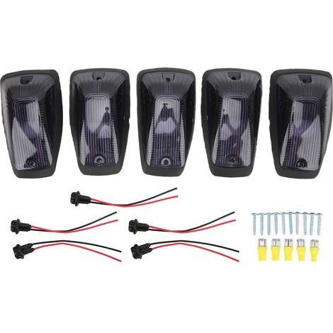5 Sets Universal 12v Led Auto Dachbeleuchtung Suv Pickup Truck Dome Cab Top