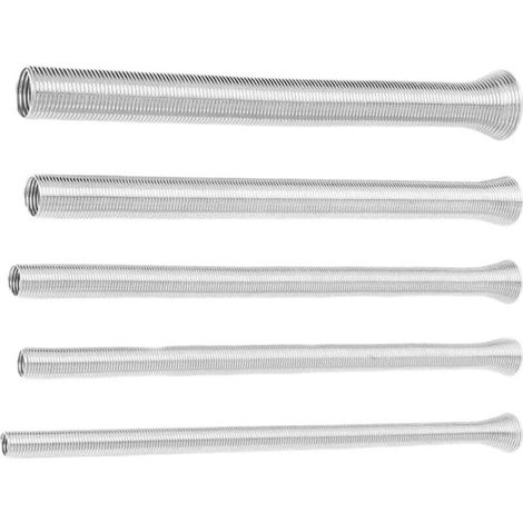 5-teiliges Federbelastetes Kupferrohr-biegeset, 1/4", 5/16", 3/8", 1/2", 5/8", 210 Mm, Zum Biegen Von Kupferrohren.