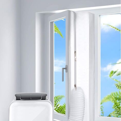 500 Cm Großes Mobiles Klimaanlagen-abdichtungsset, Mobiles Klimaanlagen-fenster-kit, Klimaanlagen-abdichtungsset, Tür-fenster-fensterdichtung, Klimaanlage, Klimaanlage, Fensterabdichtung, Fenster-klim