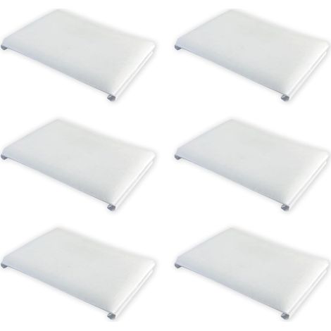 6 Farbkanten-pads, Kantenschleifer-ersatzpads, Farbkanten-ausbesserungspads, Für Innenanstrich (12 X 9 Cm)
