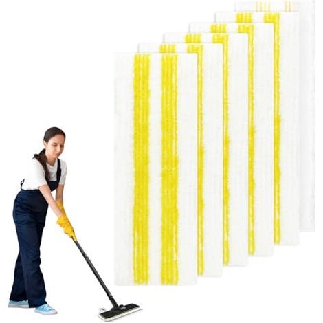 6-teiliges Nachfüllset Für Kärcher Easyfix Dampfreiniger-mopptücher, Für Kärcher Easyfix Sc 1, Sc 2, Sc 3, Sc 4, Sc 5 Mikrofasertuch-zubehör, Für Alle Bodenarten