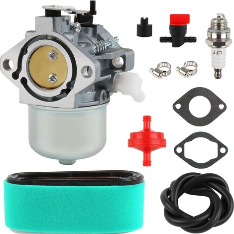 699831 694941 Luftfilter- Und Vergaser-set, Kompatibel Mit Briggs & Stratton 283702 283707 284702 284707 284777 286702 286707 289702 289707 28d702 28d707 28m706 Motorrasen Rasenmäher