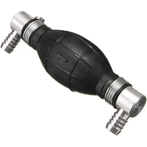 6mm Primer Bulb Kraftstoff Handpumpe Inline Boote Legierung Benzin Benzin Diesel Pumpe, Universal Benzin, Öl, Wasser