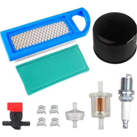 794422 795115 Luftfilter Ölfilter Kraftstofffilter Zündkerzen-absperrventil Für Briggs & Stratton 698083 697153 697014 797008 Intek 15,5 Und 17–17,5 Ps