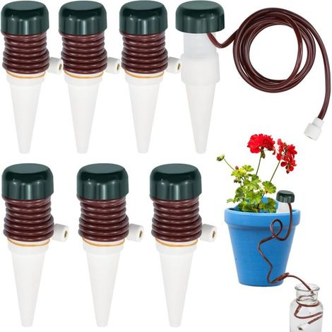 8 Stück Pflanzenwasserspender, Tropfbewässerungsflasche, Automatische Innenbewässerung, Automatische Pflanzenbewässerung, Urlaubspflanzenbewässerung Für Den Hausgarten