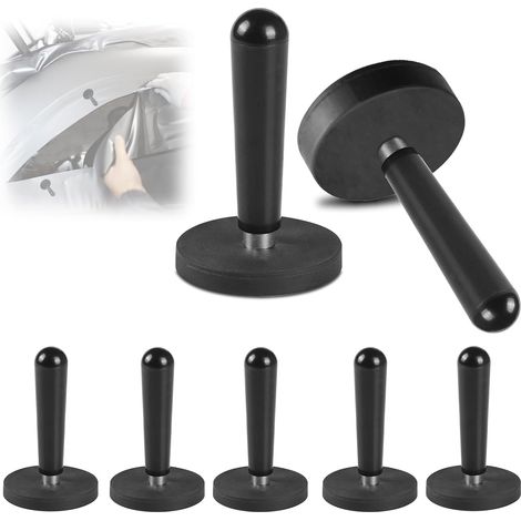 8-teiliges Auto-montagemagnet-set: Magnetischer Wrap-halter, Montagemagnet, Folienwerkzeug Für Folie, Autofolie, Heimwerker, Autofolie, Schwarz