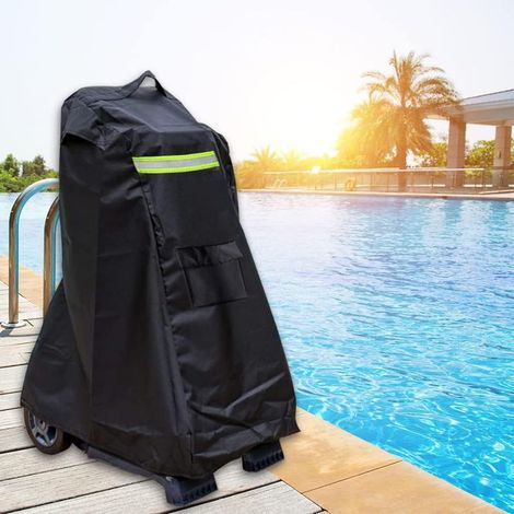 Abdeckung Für Dolphin Pool-reinigungsroboter, Poolroboter-abdeckung Mit Kordelzug-grifftaschen Und Reflektierenden Streifen, Staubdicht