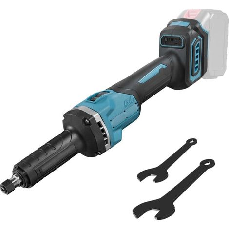 Akku-geradschleifer, Kompatibel Mit 18-v-akku Von Makita, Bürstenloser Elektrischer Geradschleifer Mit 6-mm-spannfutter Und 4 Variablen Geschwindigkeiten (batterie Nicht Im Lieferumfang Enthalten)