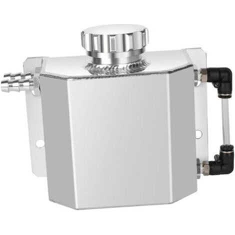 Aluminium-fahrzeugölkanister, 1 L, Ölentlüftungstank, Entleerung