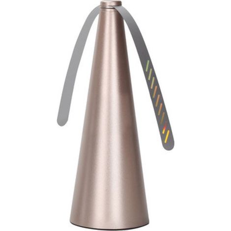 Anti-fliegen-ventilator, Außen- Und Innenflügelabwehrmittel, Um Fliegen Vom Tisch Fernzuhalten, Mückenschutzventilator (gold)