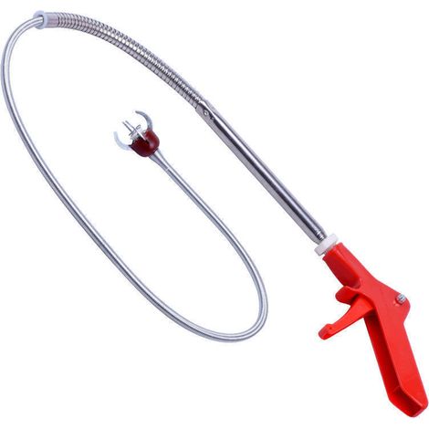 Abflussreiniger Mit Adlerkralle – Kratzfester, Verstopfungsfreier Kanal. Rohrreinigungsspirale, Ideal Zum Entfernen Von Ablagerungen Und Haaren Aus Abflüssen – 1,3 M