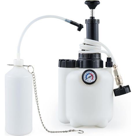 Auto-bremsenentlüfter – 3l-bremsflüssigkeits-entlüftungsset – Manueller Bremsflüssigkeitswechsel – Mit Universal-e20-adapter