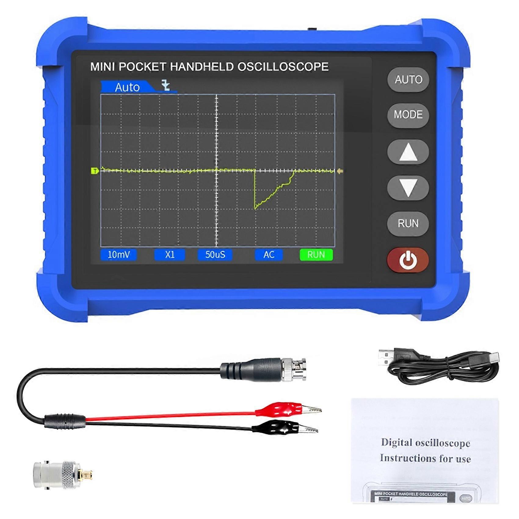Handoszylloscope Hp-250k, 250 Khz, Abstétrique 2,5 Ms/s, Écran Lcd 2,8 Pouces