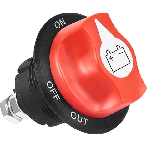 Batterieschutzschalter 12v-24v 100a Ein-aus-batterietrennschalter Für Auto-boot-lkw-motorrad-marine-fahrzeug