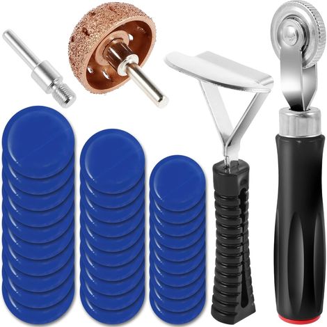 33-teiliges Gummireifen-reparaturset Mit Rollenschaber, Robustes Reifenschlauch-reparaturset Für Auto, Lkw, Traktor, Geländemotorrad (verschiedene Farben)