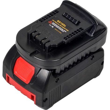 Bosch Dewalt 18-v-batterieadapter – Konvertiert Dcb184/181/182/200/201 Usw.