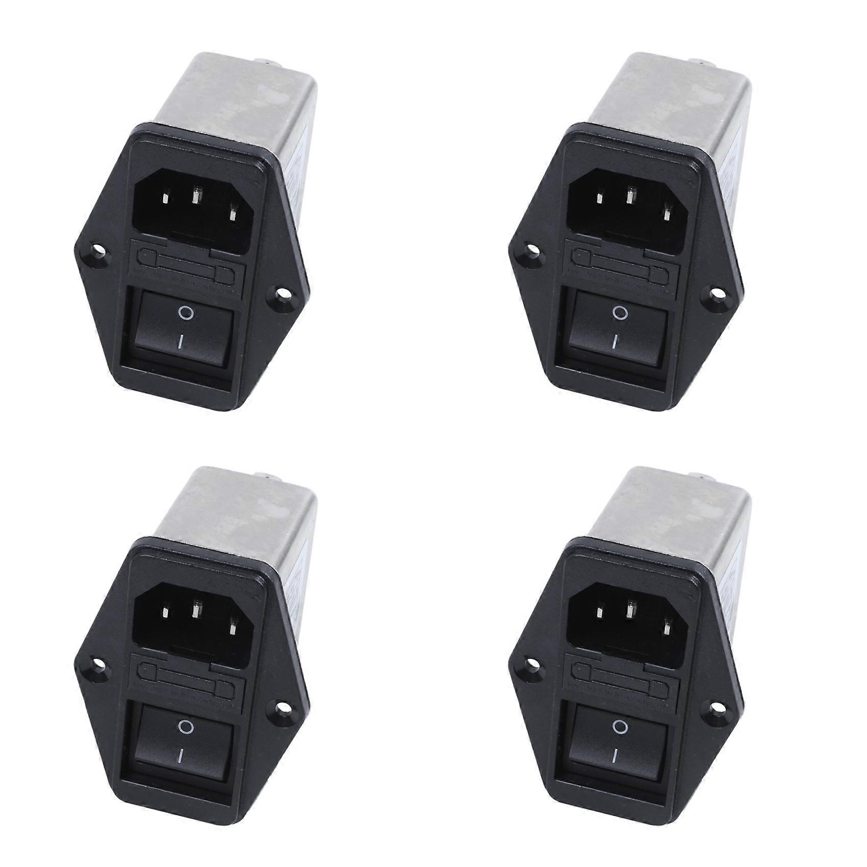 Cosses À Souder Iec 320 C14, Filtre Emi, Interrupteur De Bateau Et Porte-fusible
