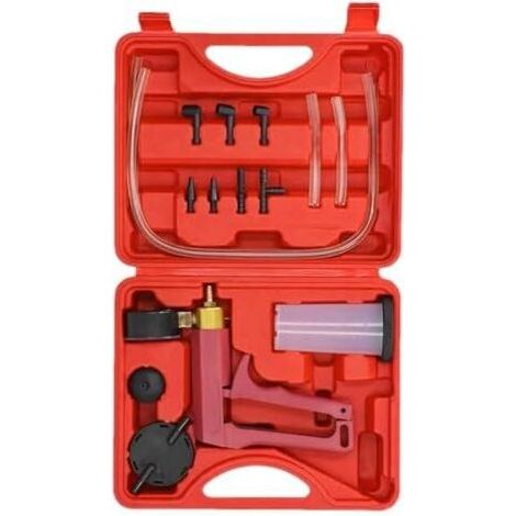 Bremsen-entlüftungsset, Bremsen-set – 2-in-1 Manueller Vakuumpumpentest, Bremssystem-werkzeuge, Flüssigkeitsentlüfter Für Autos, Lkws, Motorräder