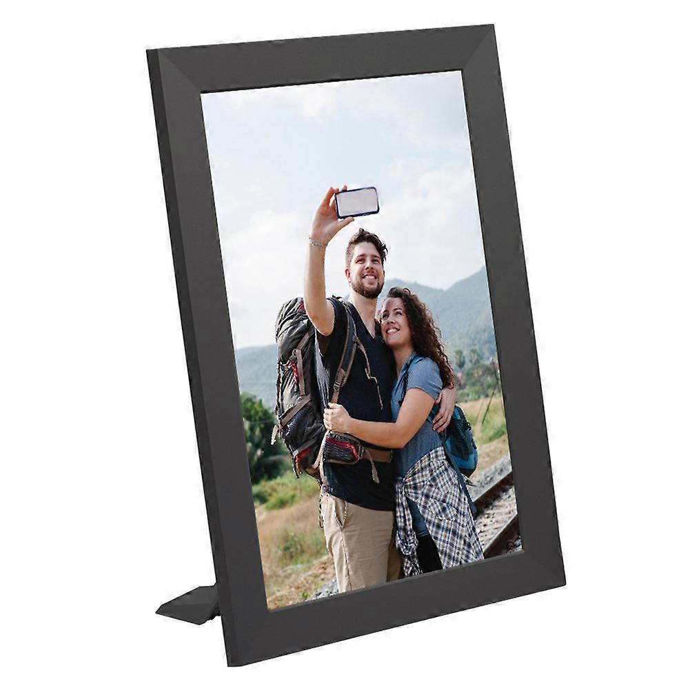 Cadre Photo Numérique Wifi 10,1 Pouces Avec Lumière Led, Écran Tactile Hd Ips Lcd 1280 X 800, Lecture De Photos, Musique Et Films, 32 Go (états-unis)