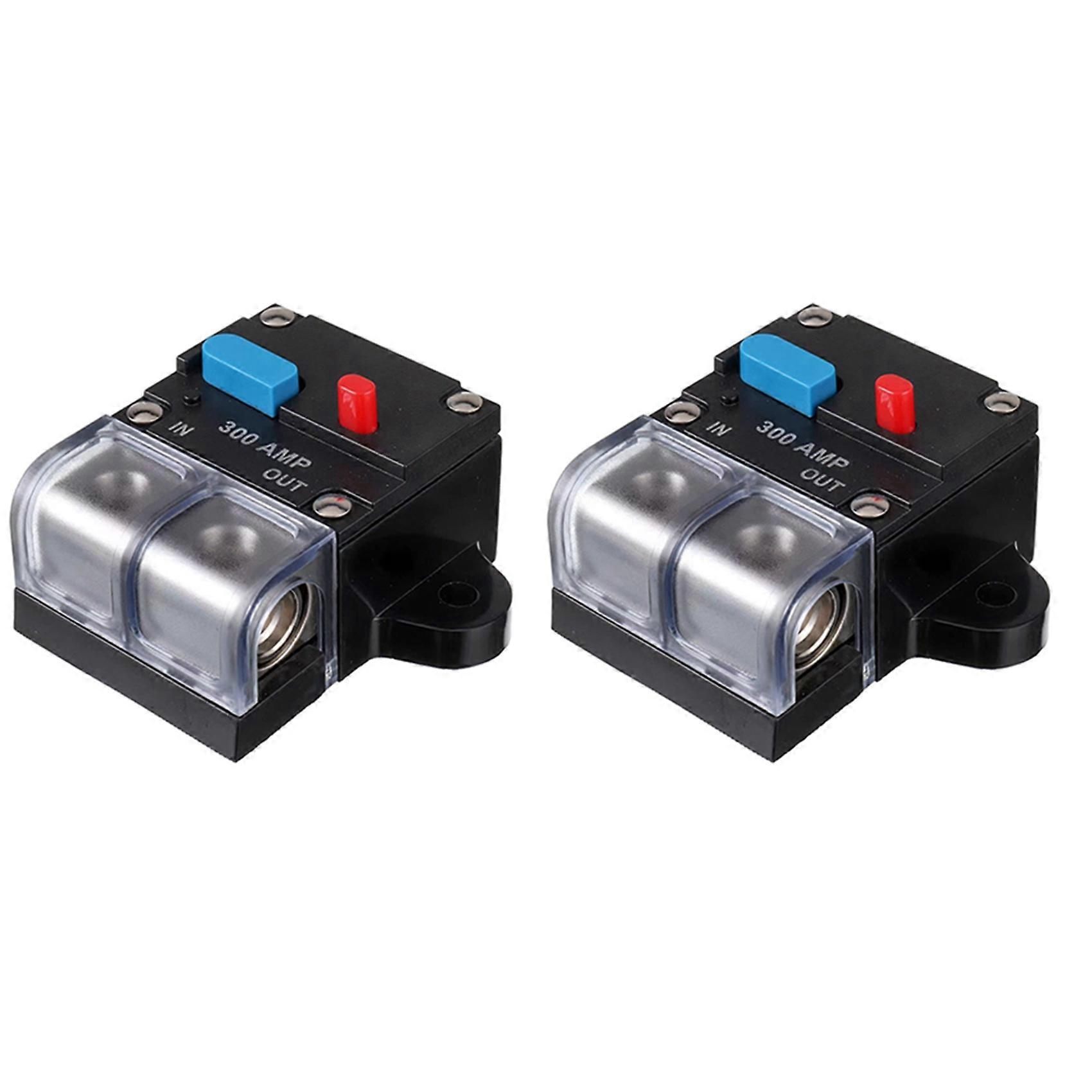 Disjoncteurs 300 A Réarmables, Avec Bouton De Réarmement Manuel Pour Autoradio.