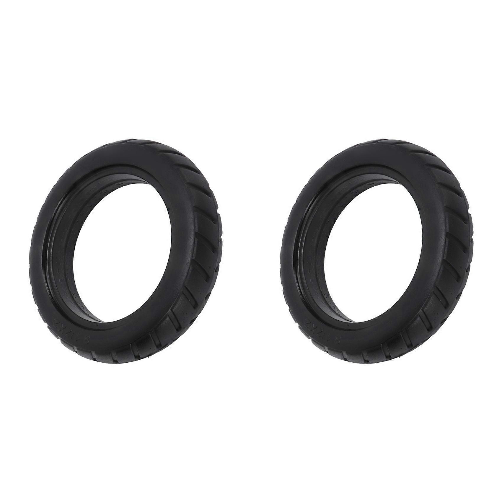 Pneus De 8,5 Pouces Pour Trottinette M365 1s Pro Mi 3 Pro 2, Pneus Pleins À Trous, Pneus En Caoutchouc Non Pneumatiques Avec Amortissement