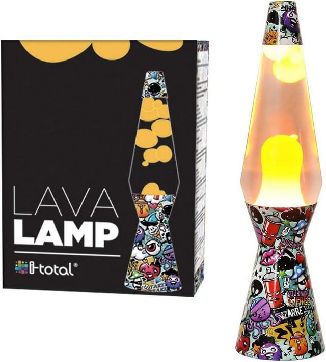 I-total Itotal Lavalampe Farbe 40 Cm Retro Design