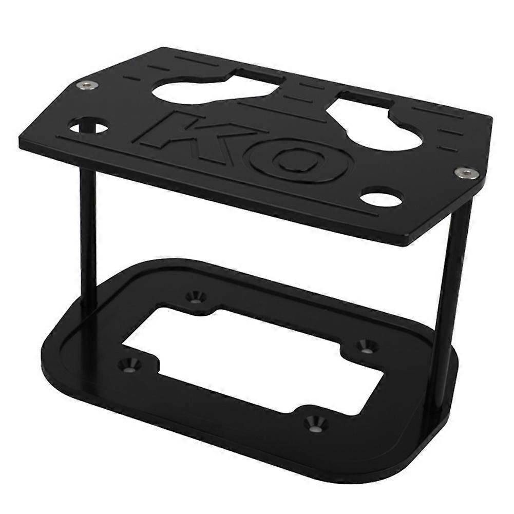 Support De Batterie En Alliage D'Aluminium Pour Batterie Optima 34/78, Robuste Et Durable, Noir.