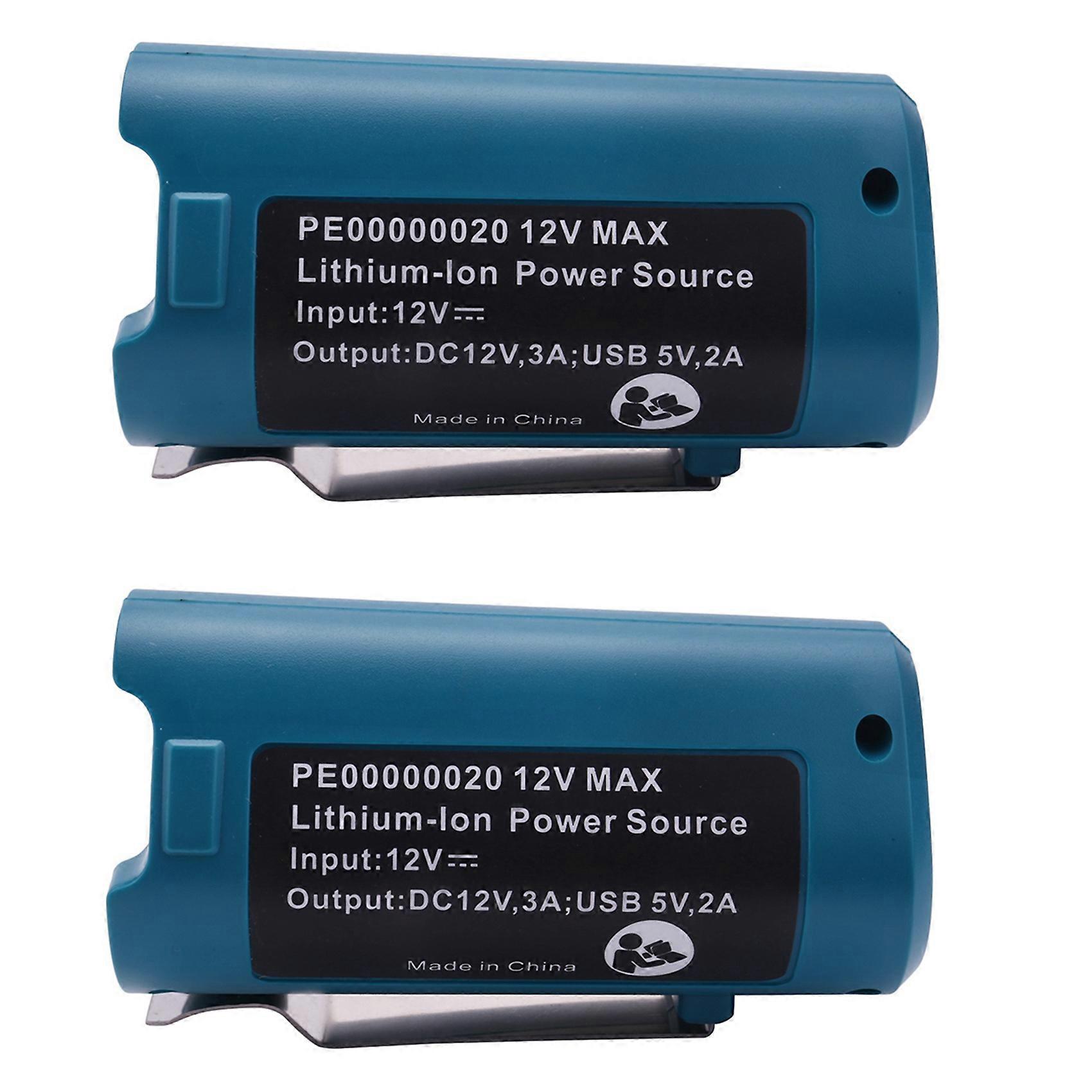 Alimentations Usb Pour Vestes Chauffantes Makita Pe00000020, Adaptateur Secteur 10,8 V/12 V Lithium-ion Bl1013 Bl1014