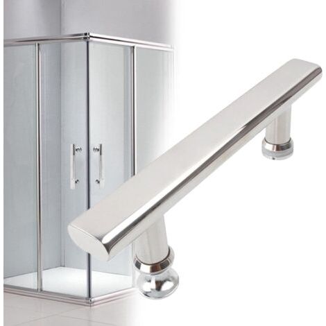 Chrom-edelstahl-duschtürgriffe Oder -knöpfe Für Duschabtrennung, 145 Mm
