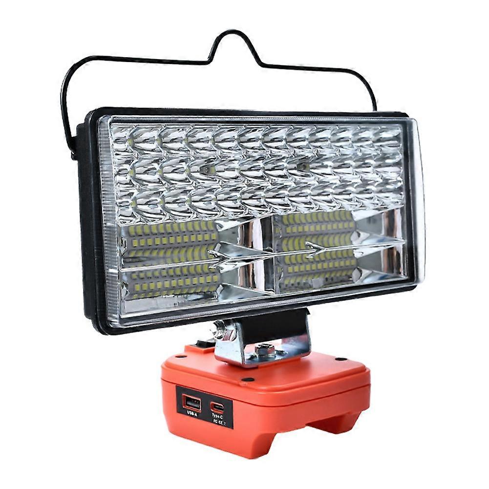 Lampe Led Pour Batterie Black+decker 20v Max, Phare De 20 Cm, Lampe De Travail Extérieure, Lampe De Secours Portative, Lampe Pour Outils