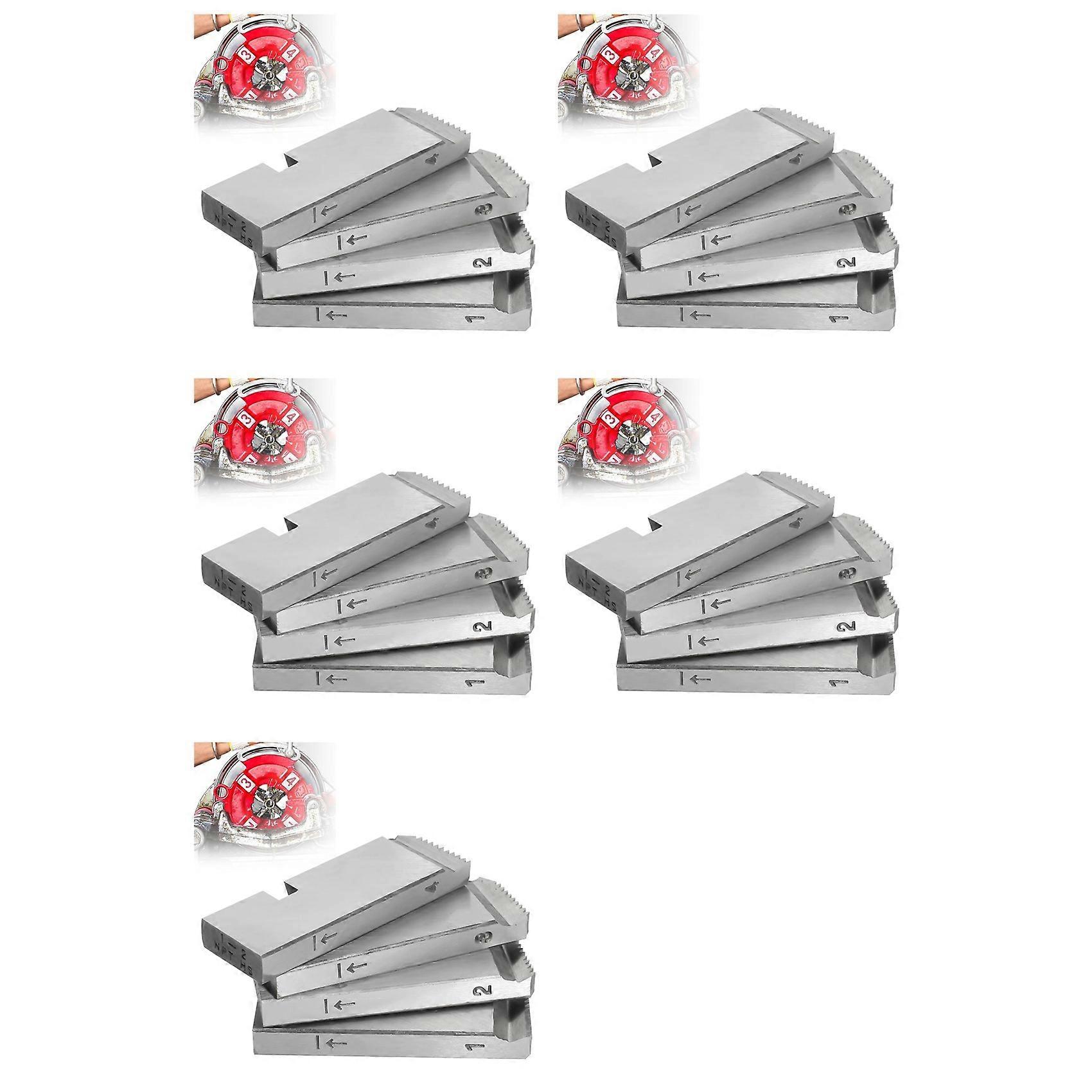 Kit De 20 Filières 47770 Pour Ridgid, Filières Haute Vitesse Pour Tuyaux De 1 À 2 Pouces, Outil De Filetage Universel