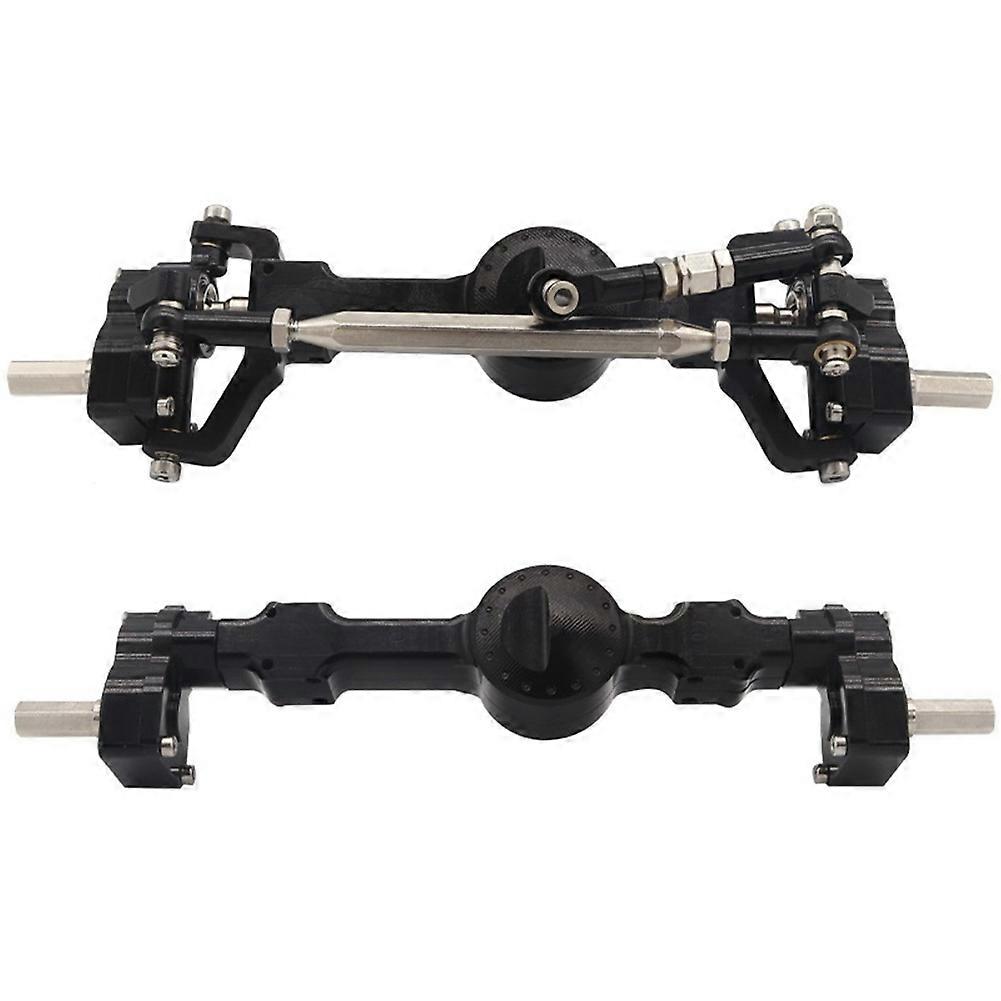 Essieu Portique Avant Et Arrière Entièrement Métallique Cnc Mn99s Pour Voitures Rc 1/12 Mn D90 D91 D99 D99s Mn99s Mn98 Mn90 (pièces De Rechange, Lot De 4)