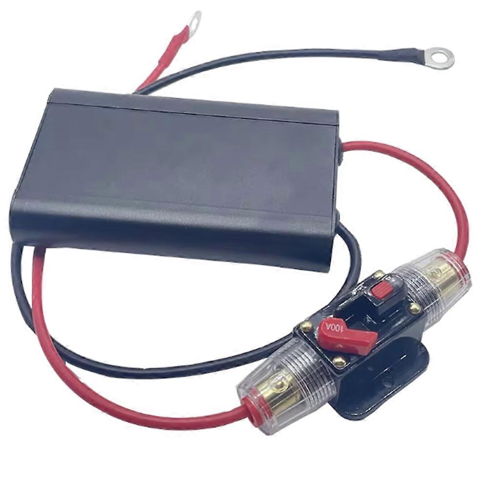 Module Redresseur Automobile Cda 16v16.6f 2,7v100f À Boîtier Aluminium Avec Fusible À Réarmement Automatique Pour Alimentation De Secours
