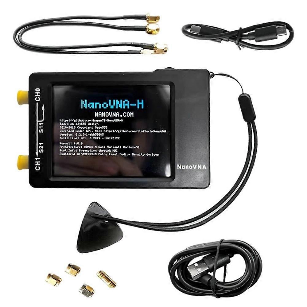 Analyseur De Réseau Vectoriel Nanovna-h 50 Khz - 1,5 Ghz, Écran Tactile 2,8", Analyseur D'Antennes Ondes Courtes Mf Hf Vhf, Version Hugen
