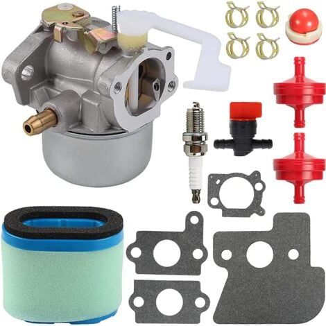 Crea – Ersatzvergaser Für Briggs & Stratton 698055 694203 690152 Motoren – Inklusive Dichtungen, Luft- Und Kraftstofffilter – Komplettes Wartungsset